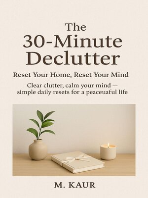 cover image of The 30-Minute Declutter